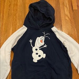 Disney’s Olaf Dark Blue Uniqlo Hoodie